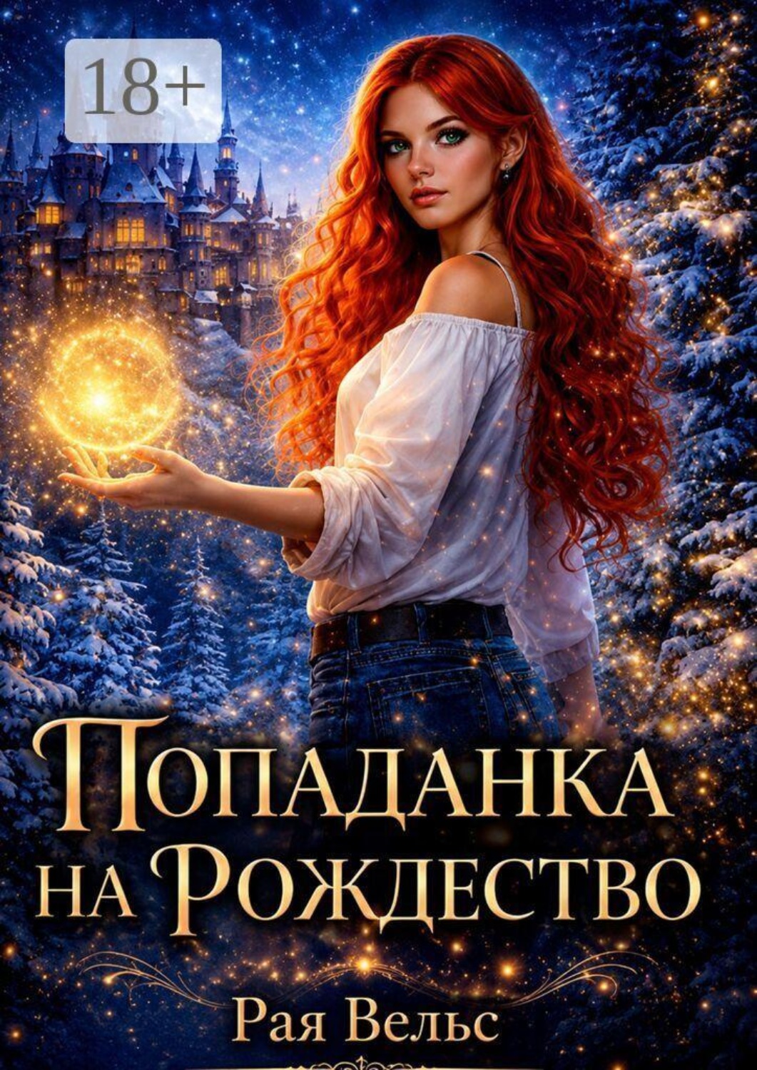 Обложка книги «Попаданка на Рождество»