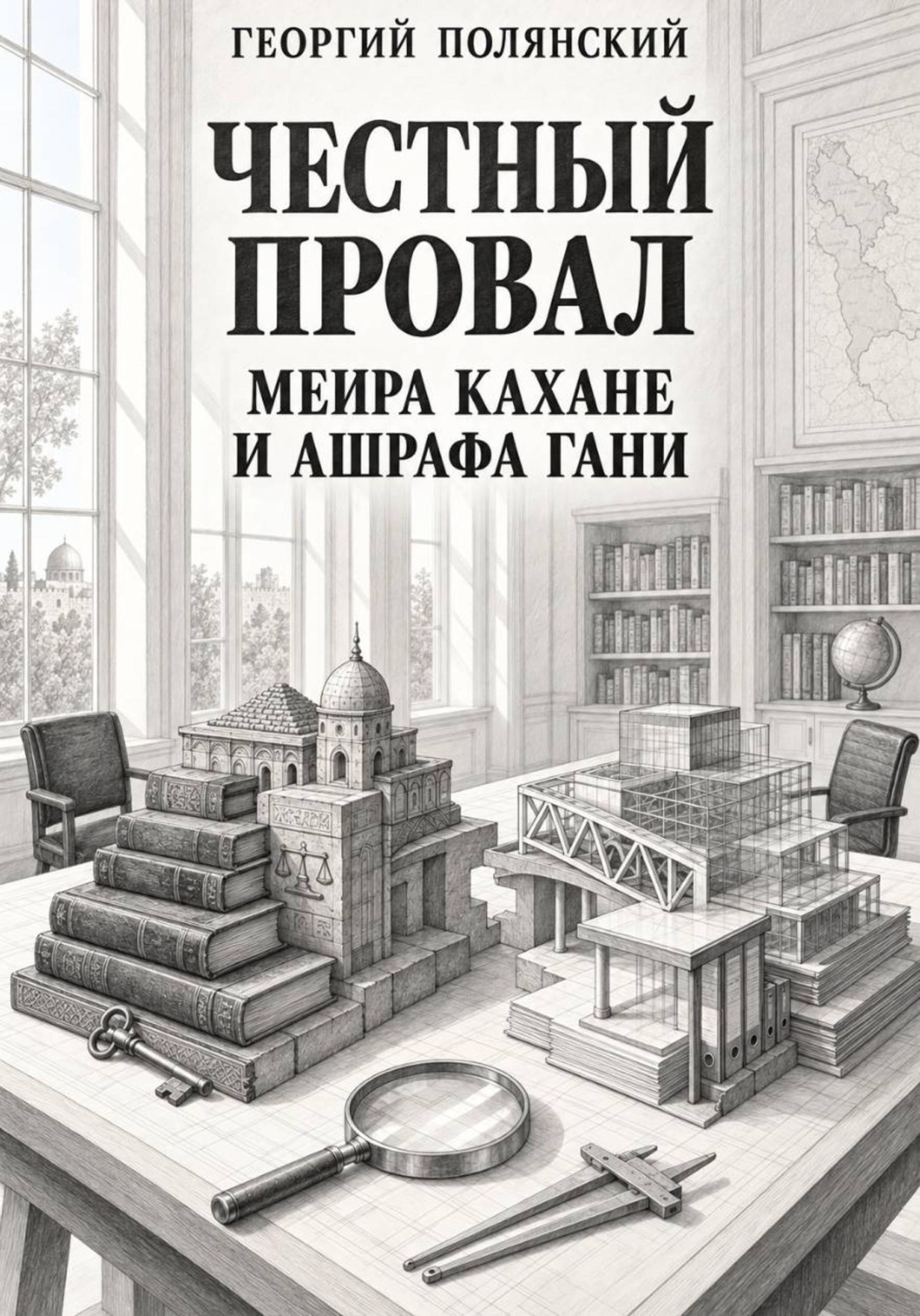Обложка книги «Честный провал Меира Кахане и Ашрафа Гани»