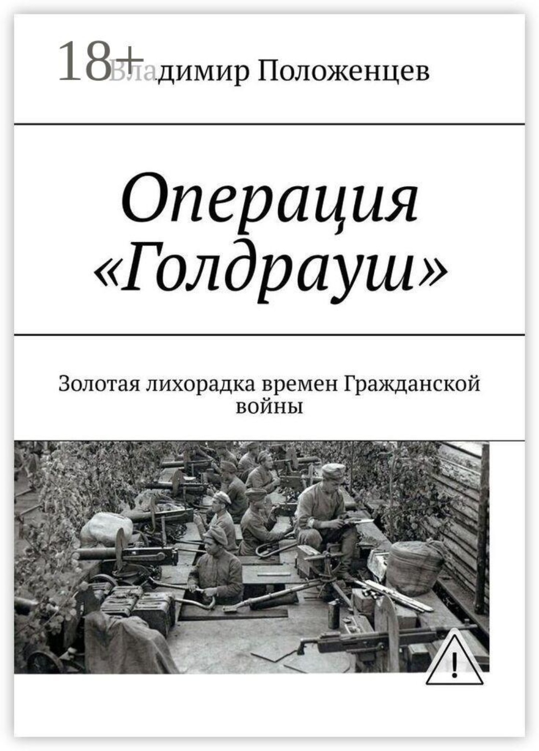 Обложка книги «Операция «Голдрауш». «Золотая лихорадка» времен Гражданской войны»