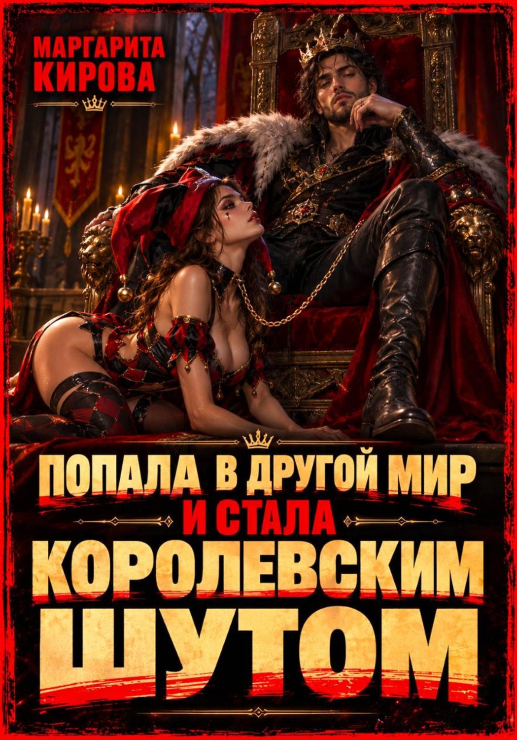 Обложка книги «Попала в другой мир и стала королевским шутом»