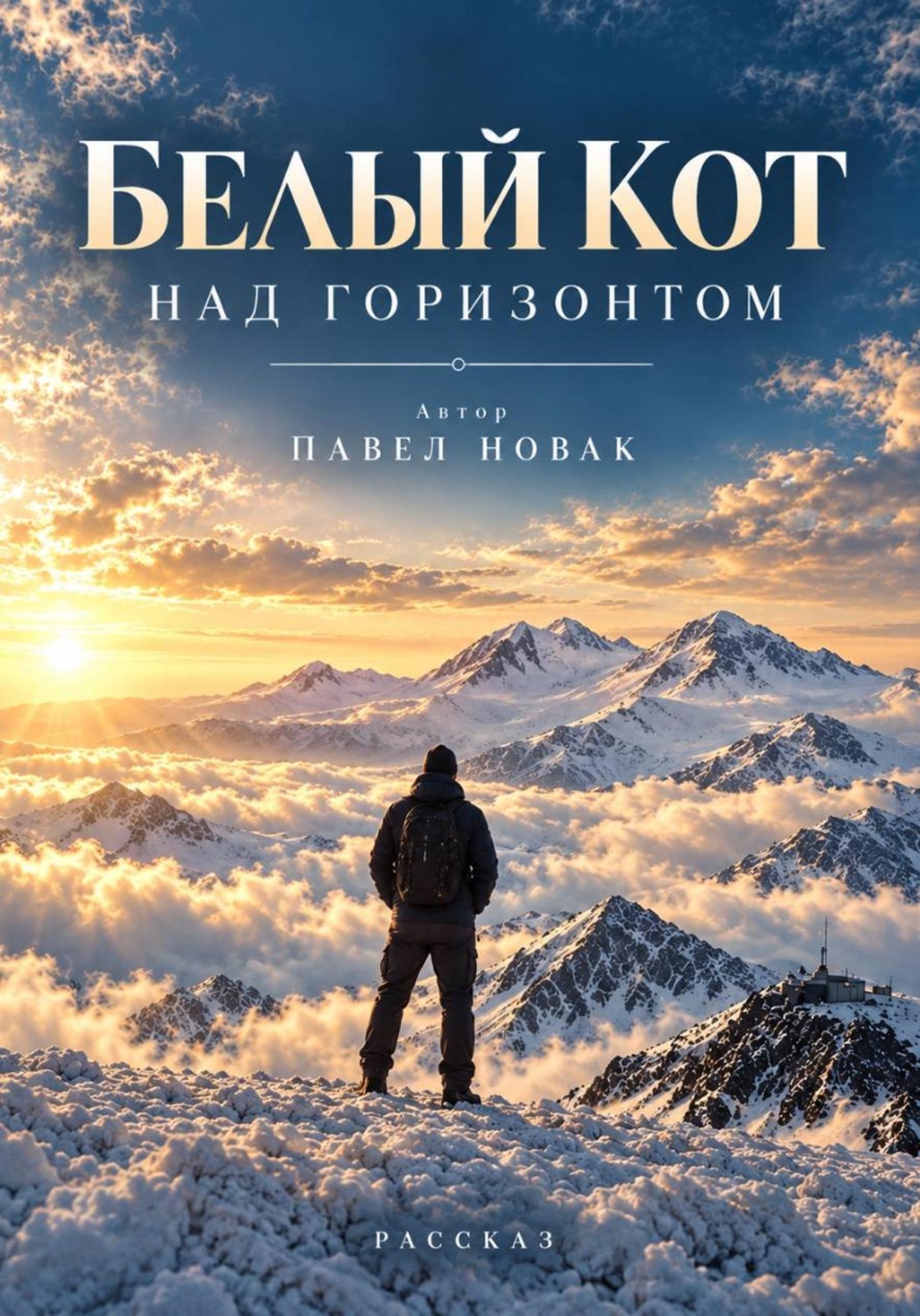 Обложка книги «Белый кот над горизонтом»