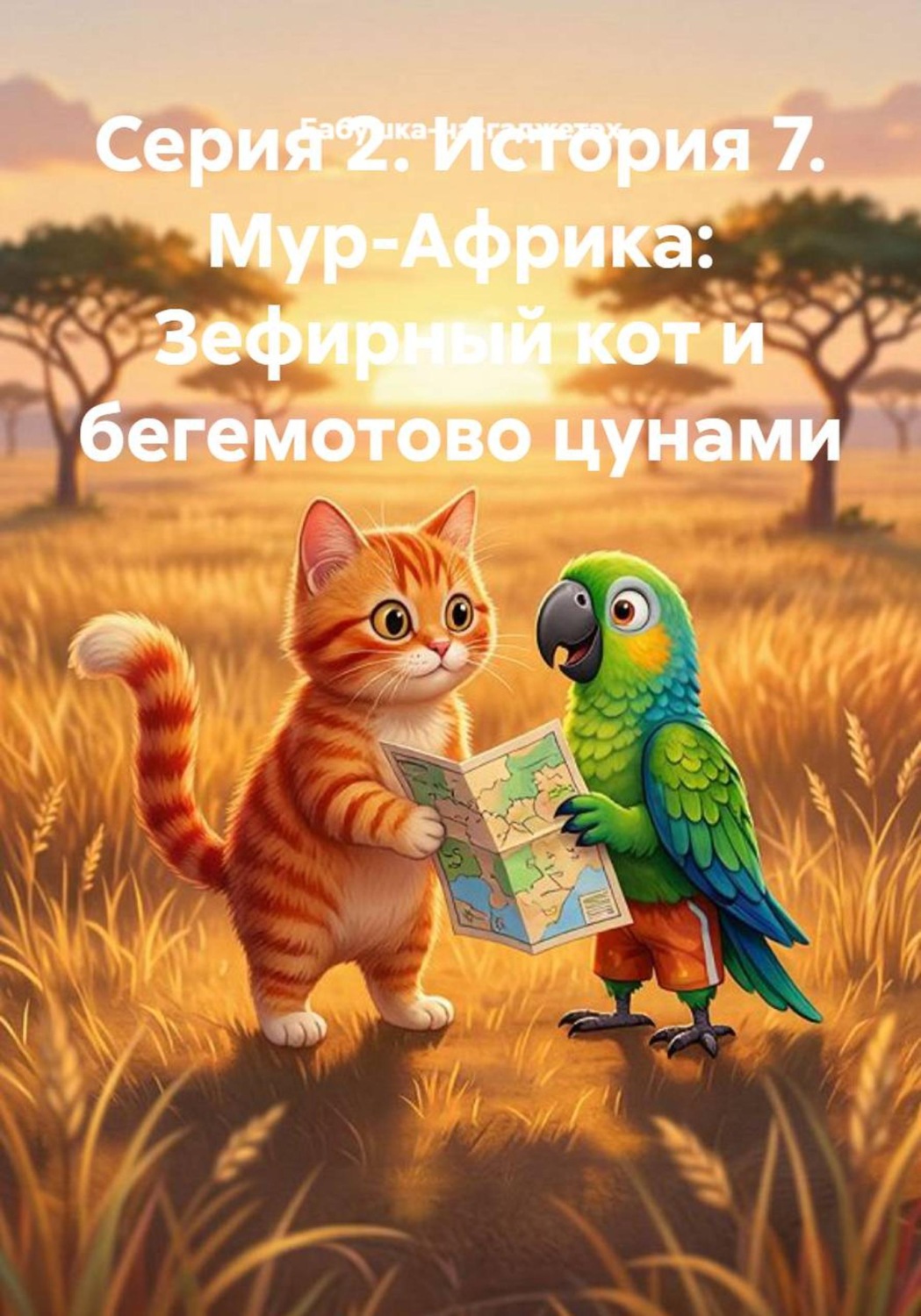 Обложка книги «СЕРИЯ 2. ИСТОРИЯ 7. МУР-АФРИКА: "ЗЕФИРНЫЙ КОТ И БЕГЕМОТОВО ЦУНАМИ"»