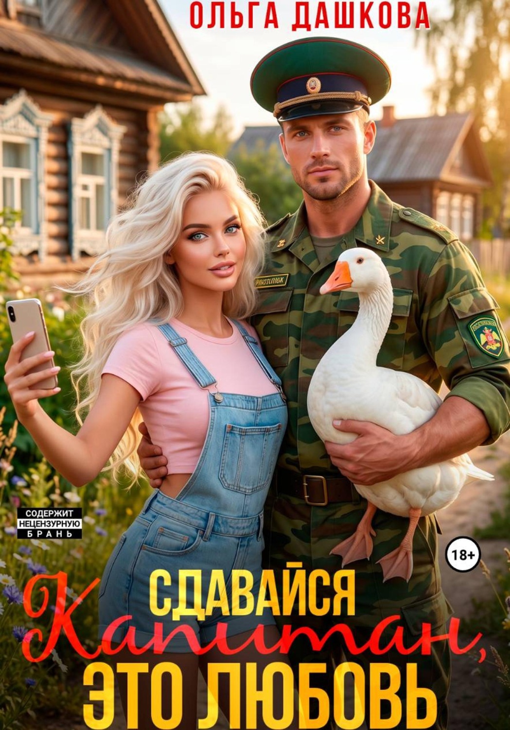 Обложка книги «Сдавайся Капитан, это Любовь»