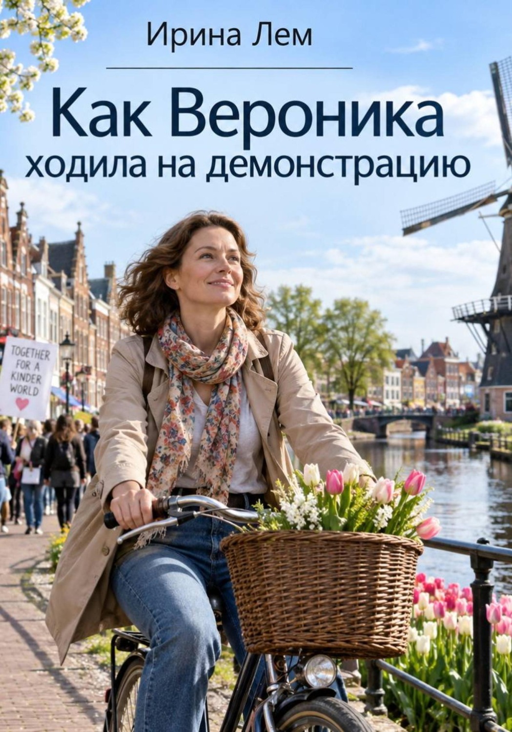 Обложка книги «Как Вероника ходила на демонстрацию»