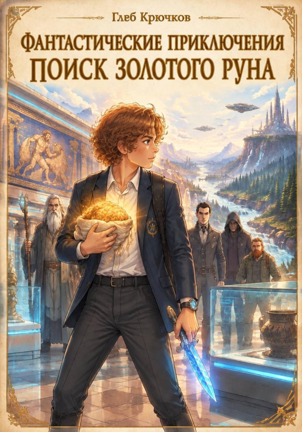 Обложка книги «Фантастические приключения: Поиск золотого руна»