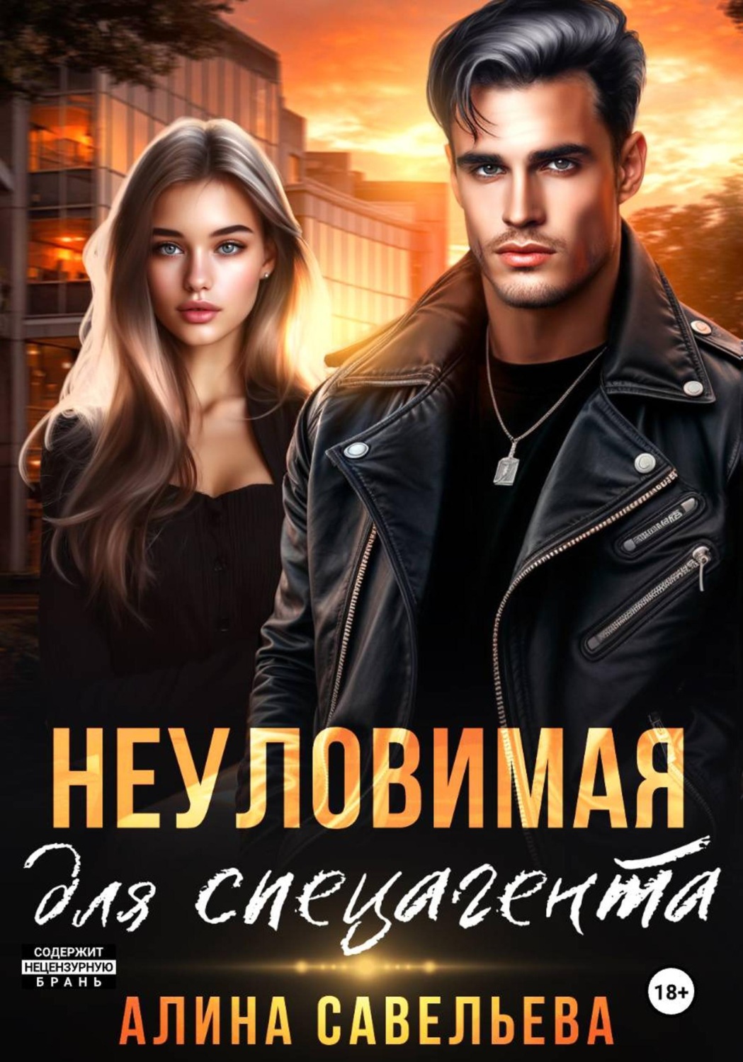 Обложка книги «Неуловимая для спецагента»