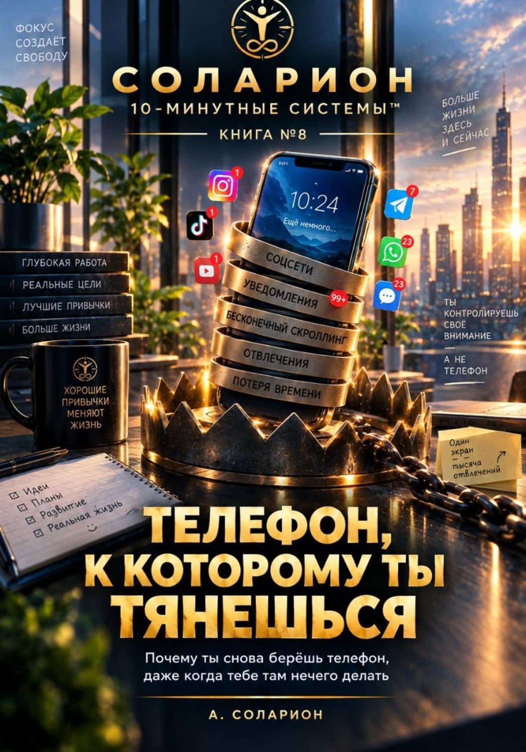 Обложка книги «ТЕЛЕФОН, к которому ты тянешься»
