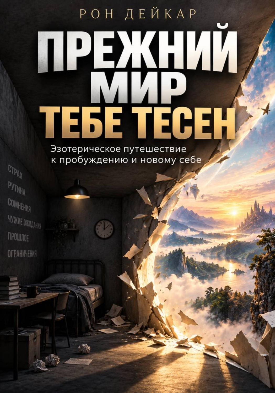 Обложка книги «Прежний мир тебе тесен. Эзотерическое путешествие к пробуждению и новому себе»