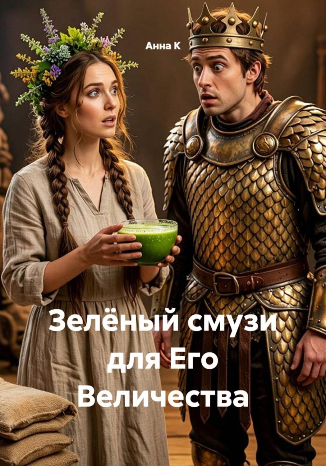 Обложка книги «Зелёный смузи для Его Величества»