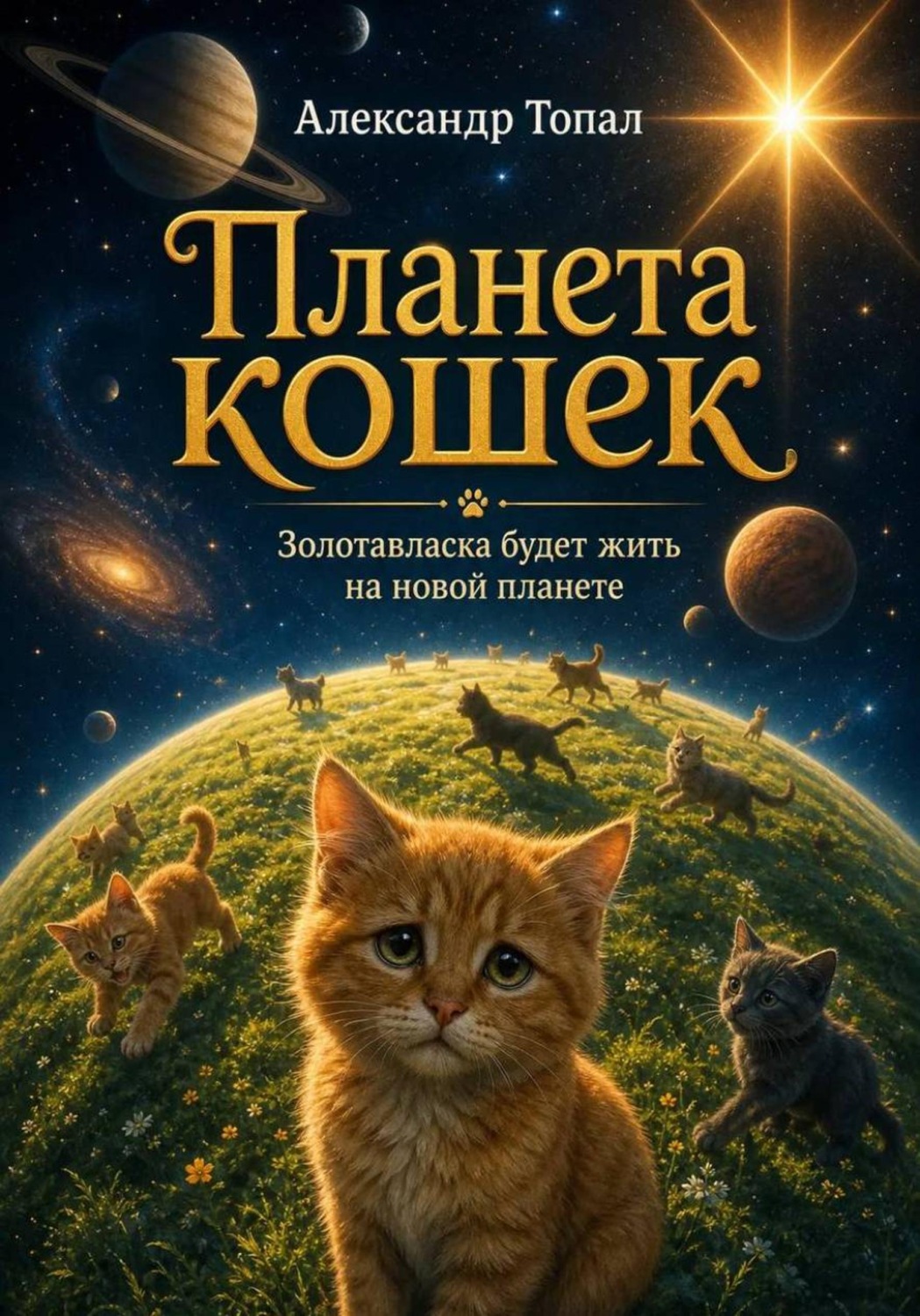 Обложка книги «Планета кошек»