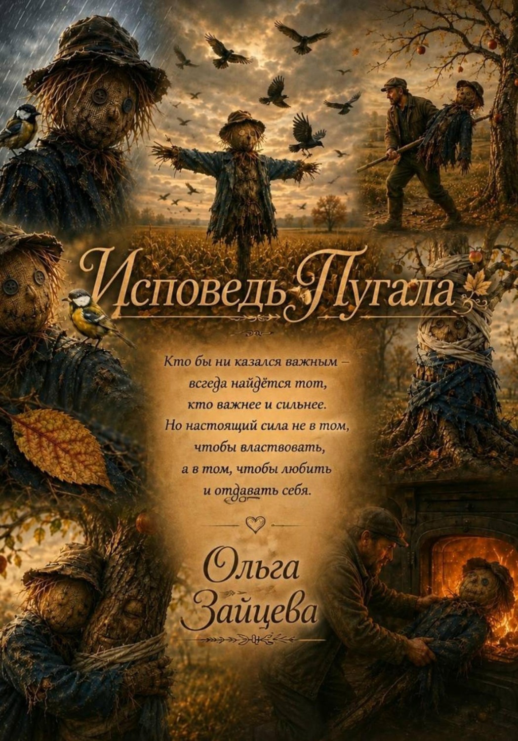 Обложка книги «Исповедь Пугала. Осенняя история о безусловной любви»