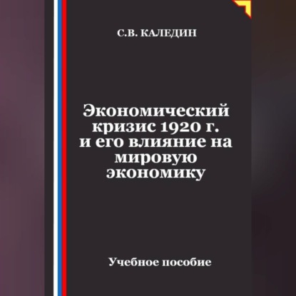 Обложка книги «Экономический кризис 1920 г. и его влияние на мировую экономику»