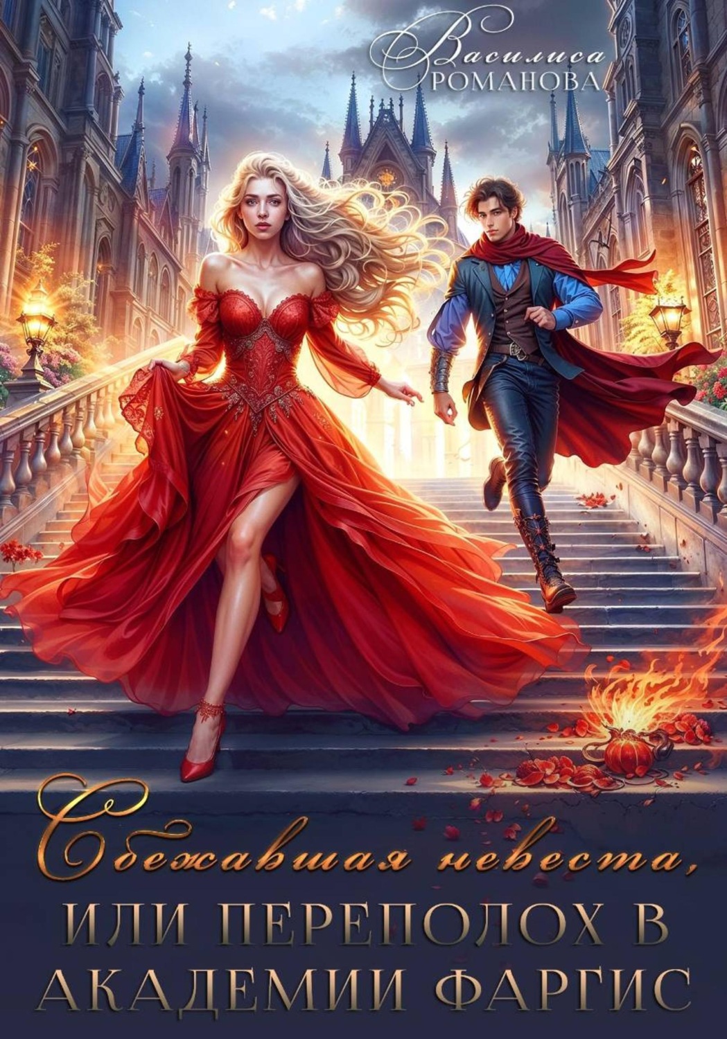 Обложка книги «Сбежавшая невеста, или Переполох в Академии Фаргис»
