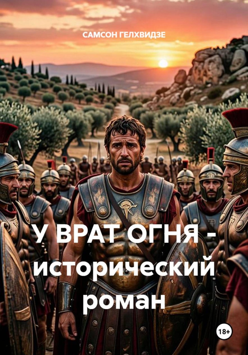 Обложка книги «У врат огня- исторический роман»