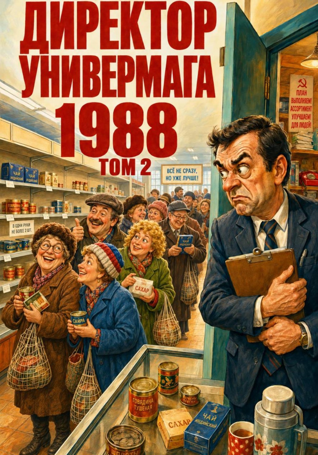 Обложка книги «Директор Универмага 1988 Том 2»
