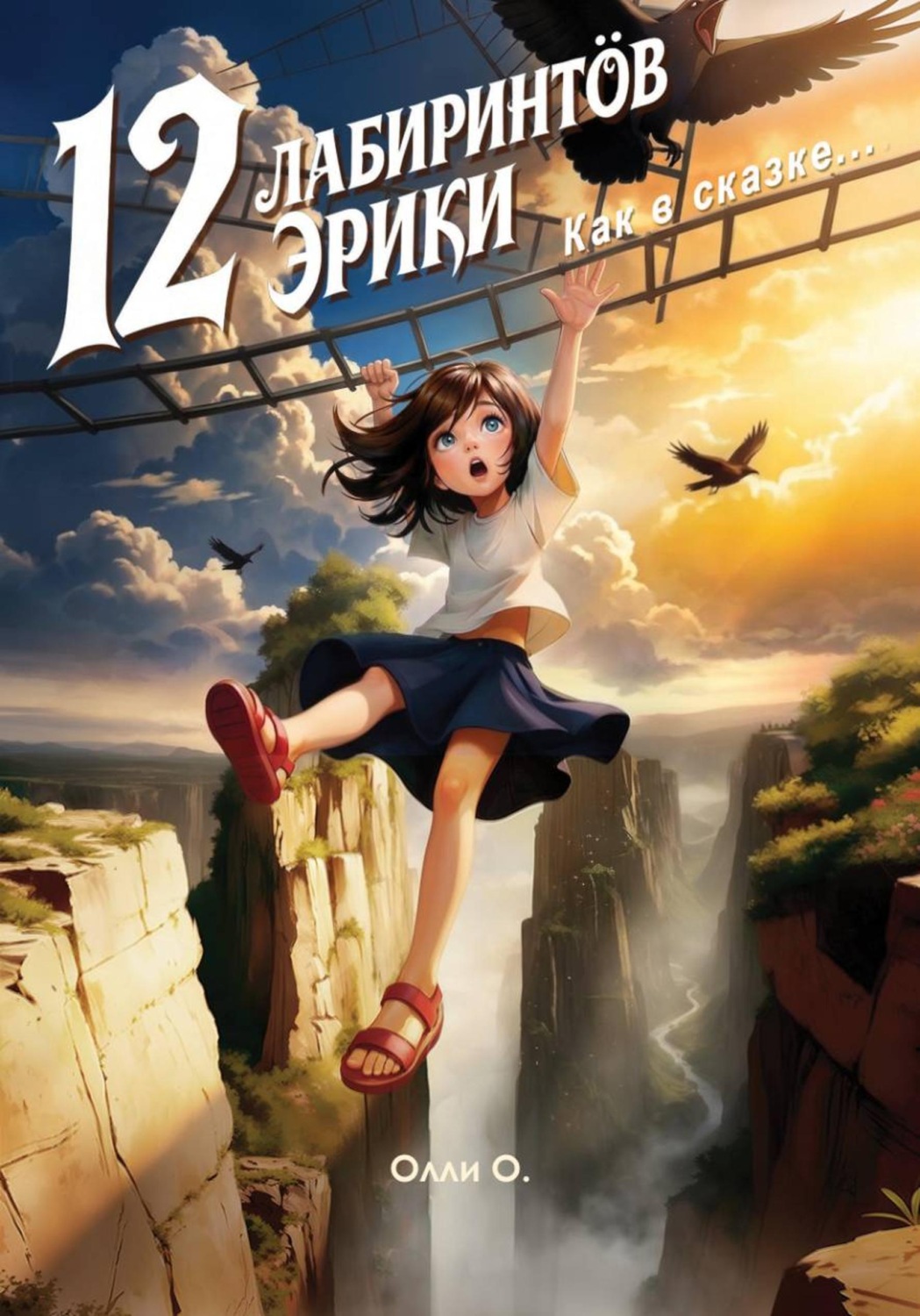 Обложка книги «12 лабиринтов Эрики»