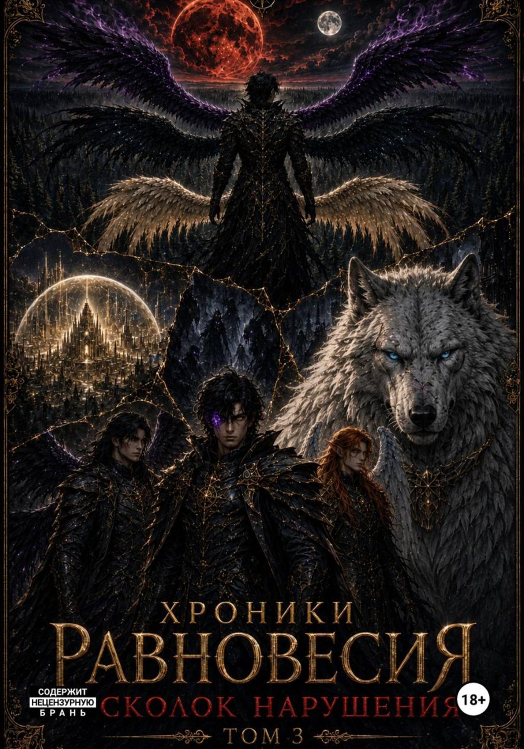 Обложка книги «Хроники Равновесия — Осколок Нарушения. Том 3»