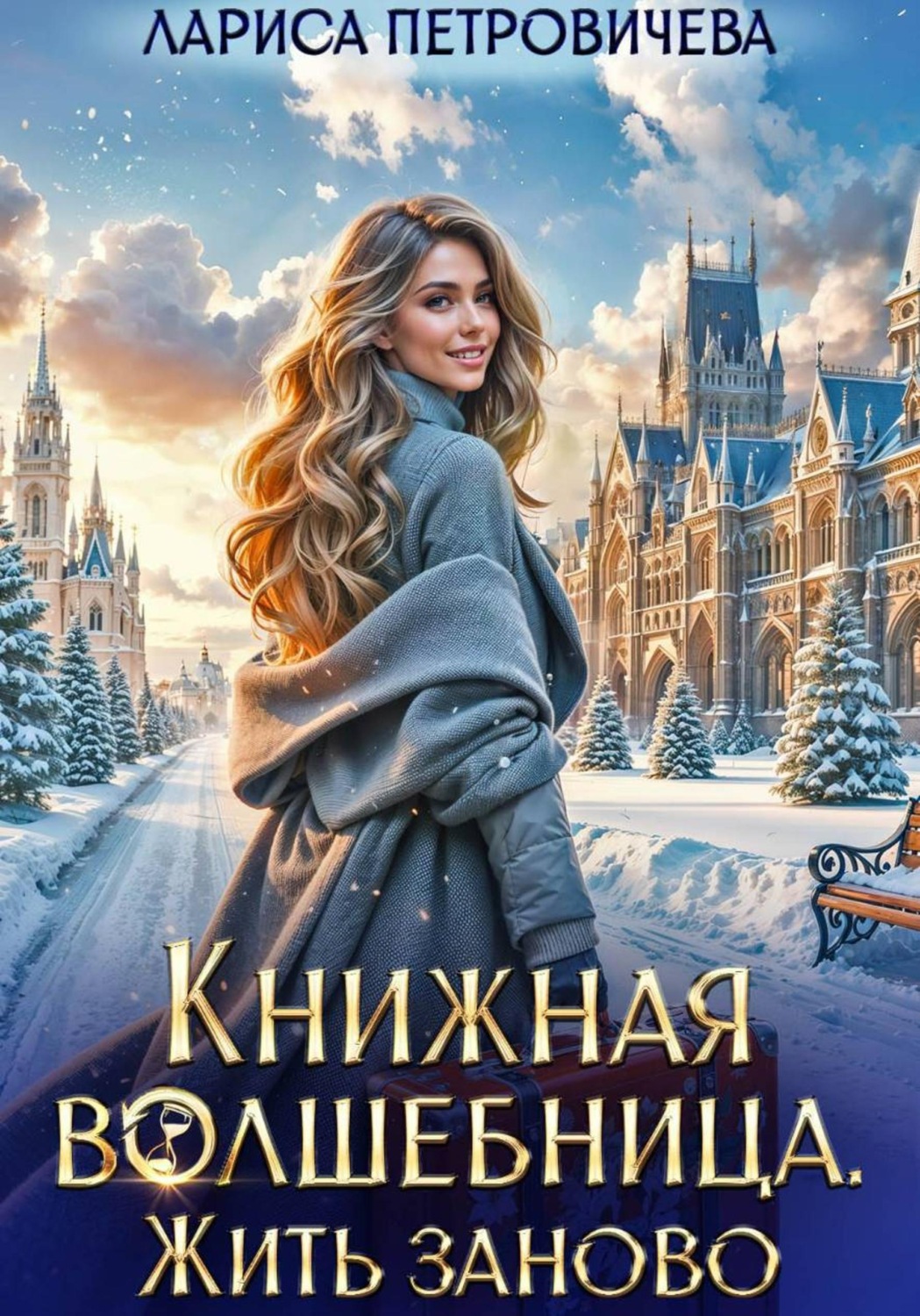 Обложка книги «Книжная волшебница. Жить заново»