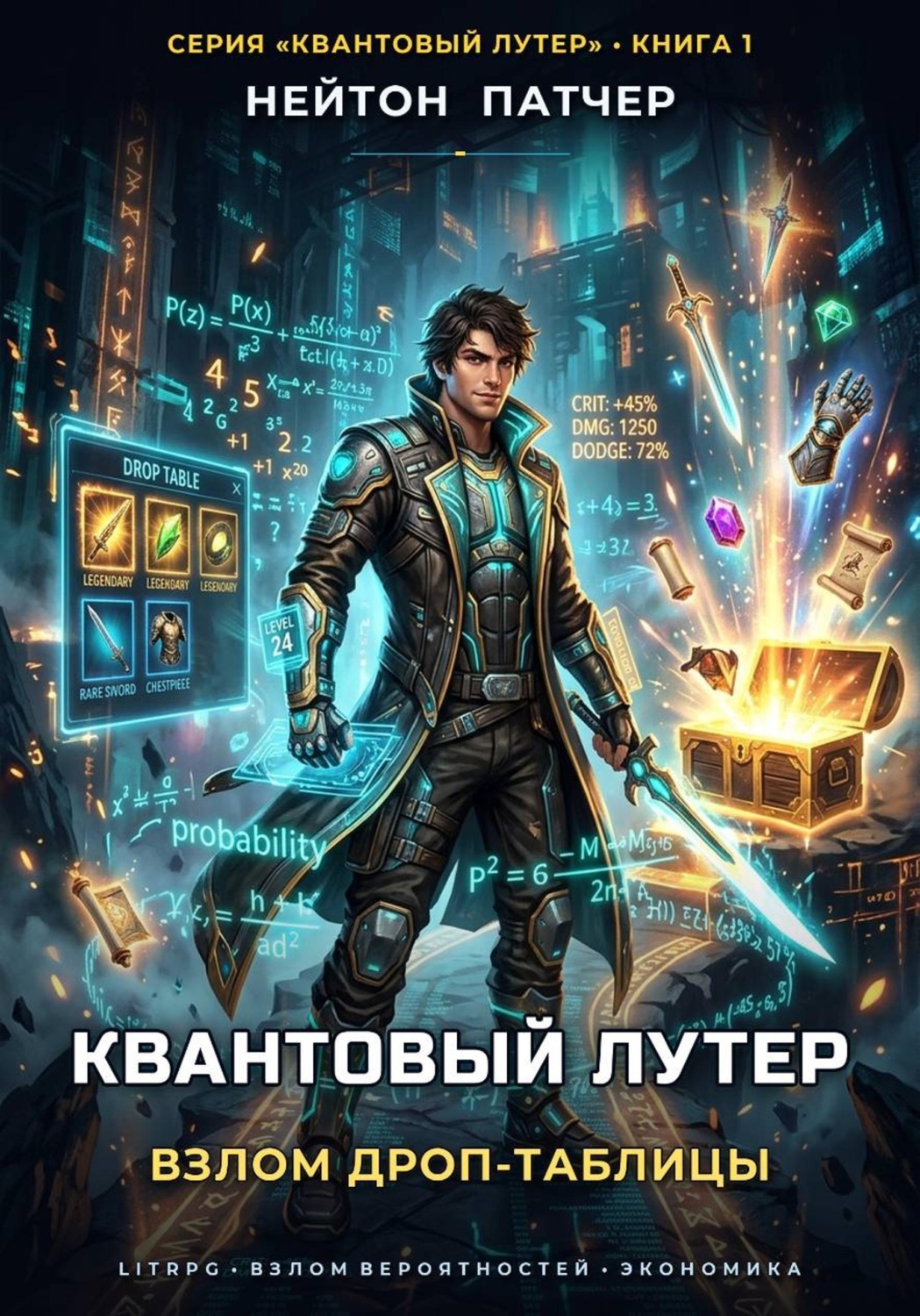 Обложка книги «Квантовый Лутер: Взлом дроп-таблицы»
