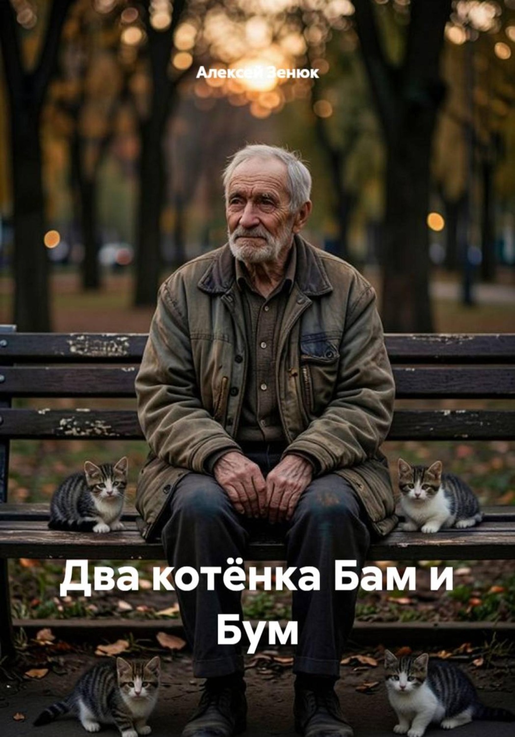 Обложка книги «Два котëнка Бам и Бум»