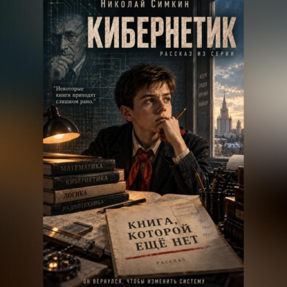 Обложка книги «Кибернетик. Книга, которой ещё нет»