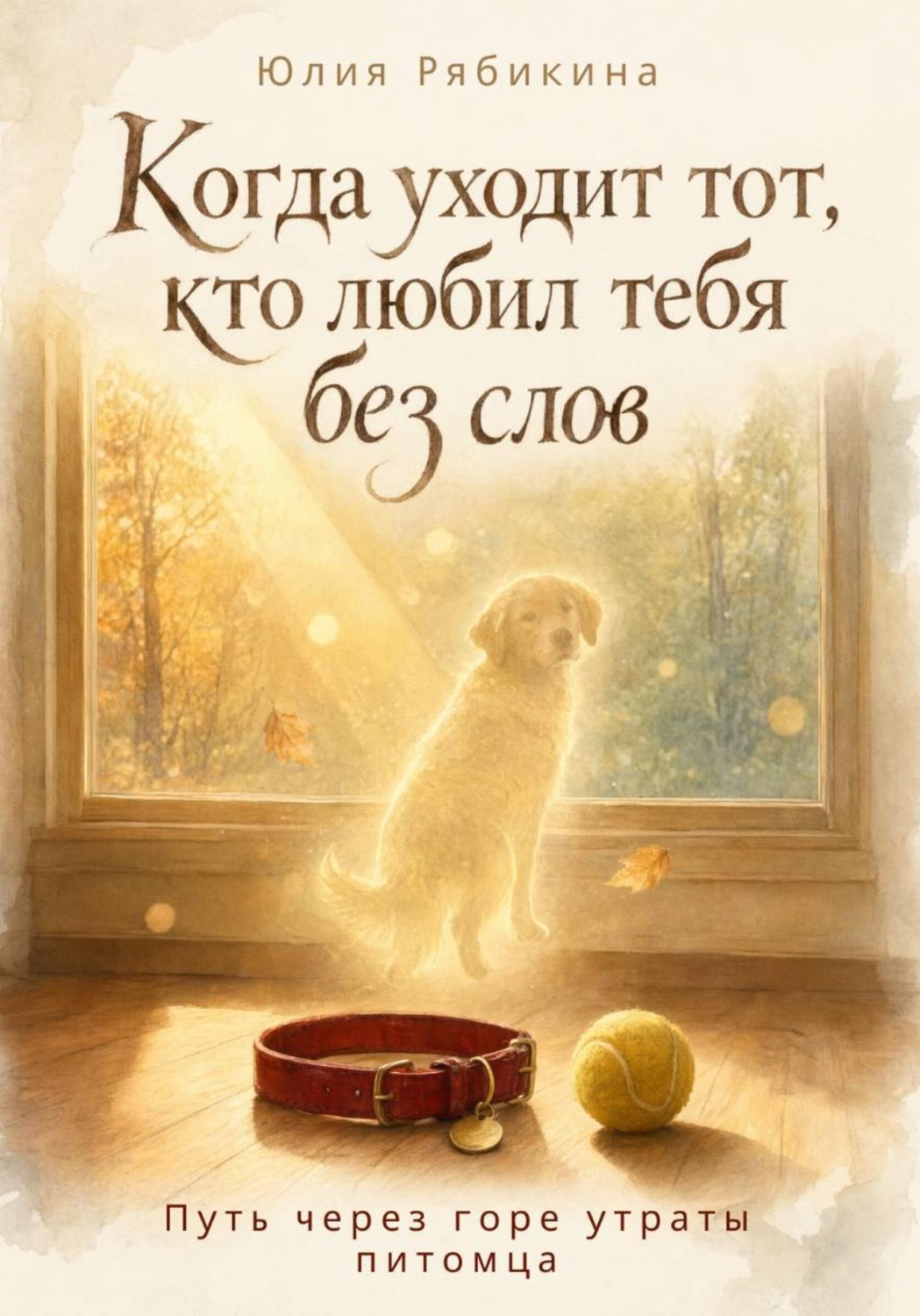 Обложка книги «Когда уходит тот, кто любил тебя без слов Путь через горе утраты питомца»