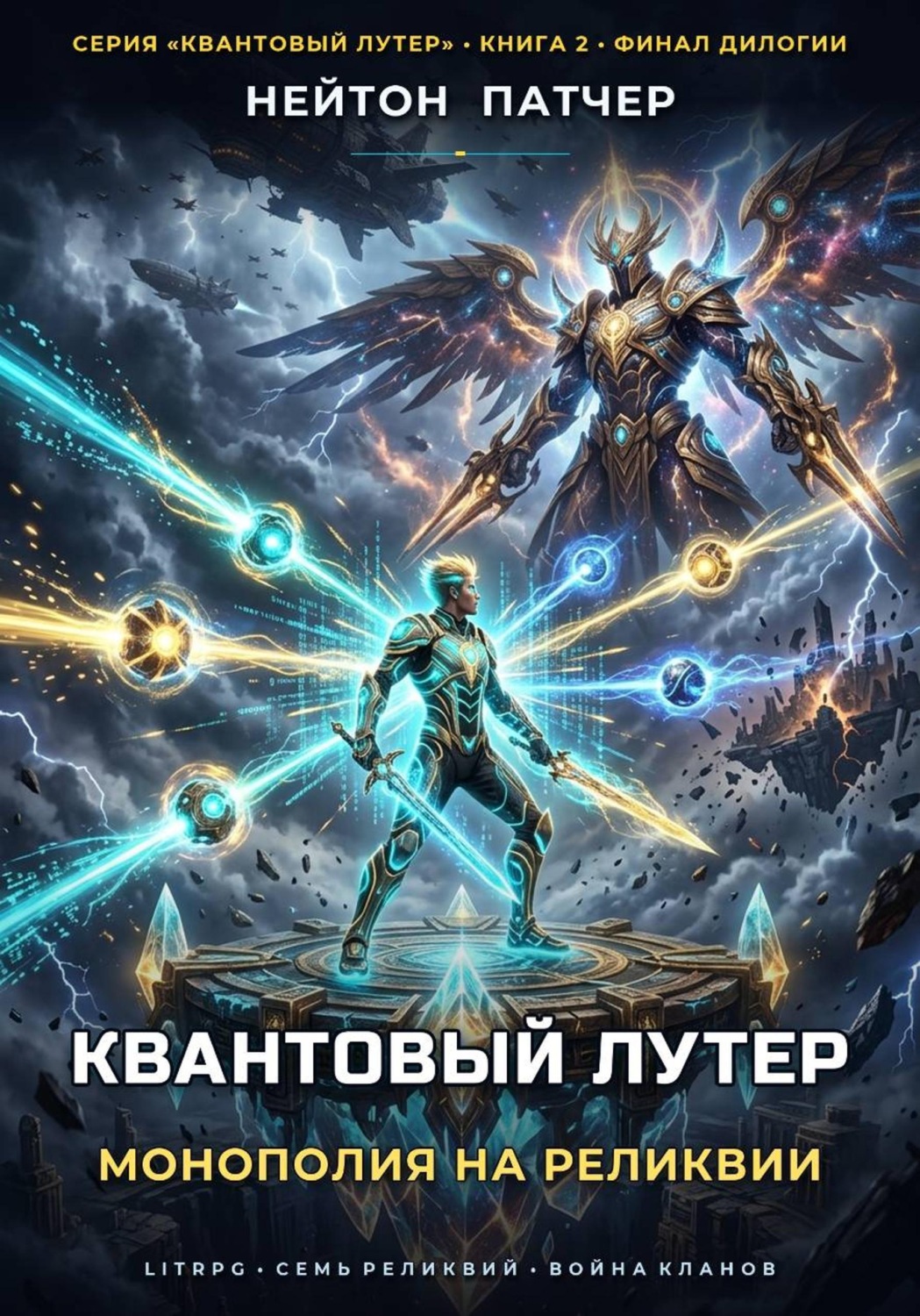 Обложка книги «Квантовый Лутер: Монополия на Реликвии»