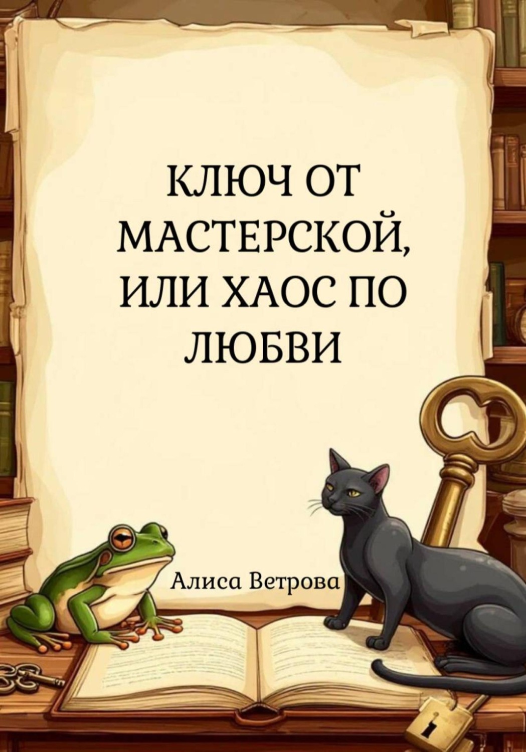 Обложка книги «Ключ от мастерской, или Хаос по любви»