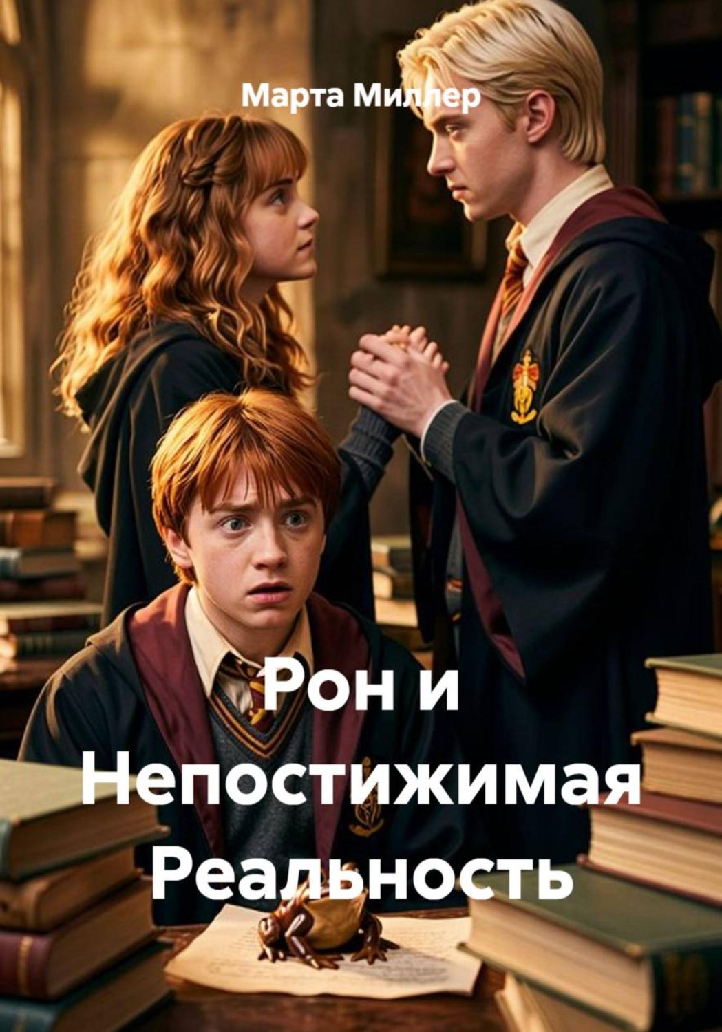 Обложка книги «Рон и непостижимая реальность»
