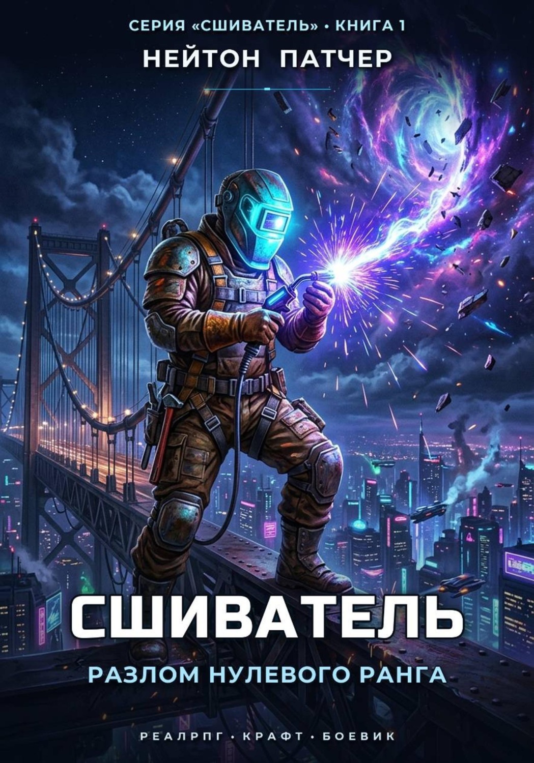 Обложка книги «Сшиватель: Разлом Нулевого Ранга»