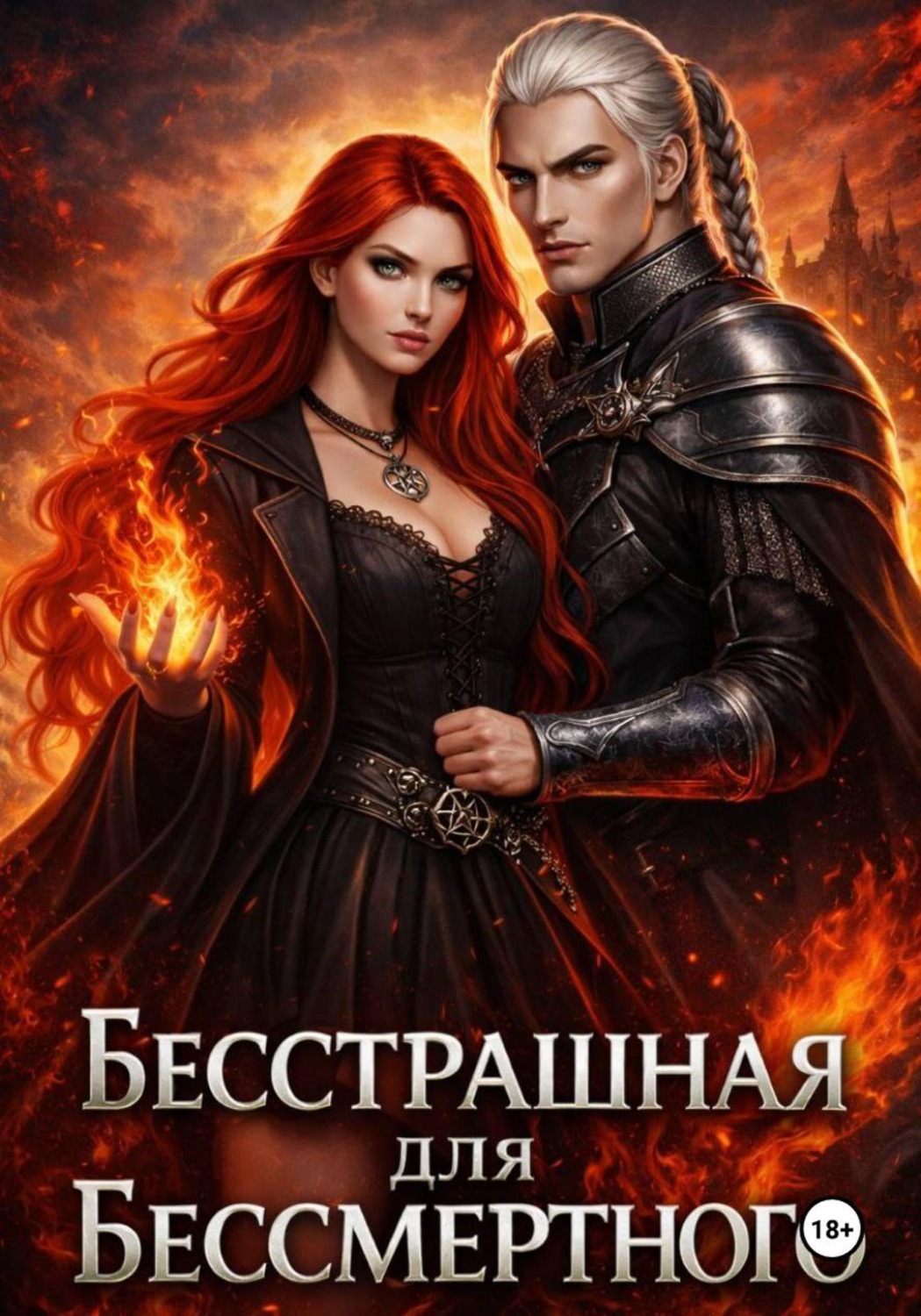 Обложка книги «Бесстрашная для Бессмертного»