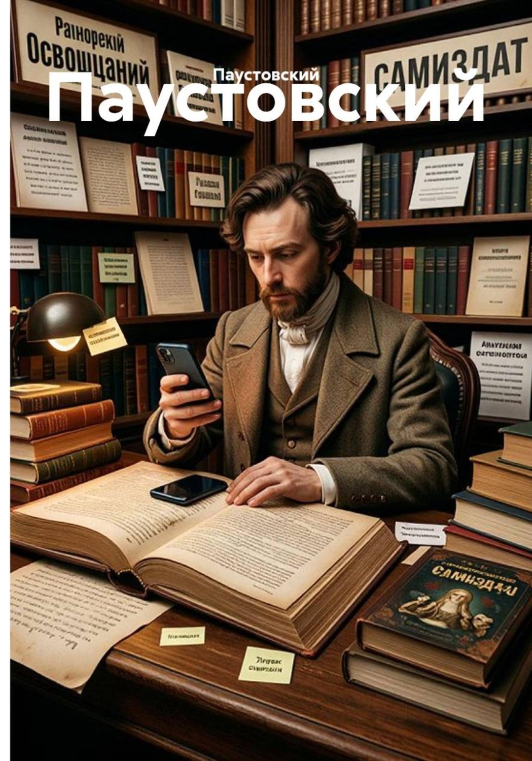 Обложка книги «Паустовский»