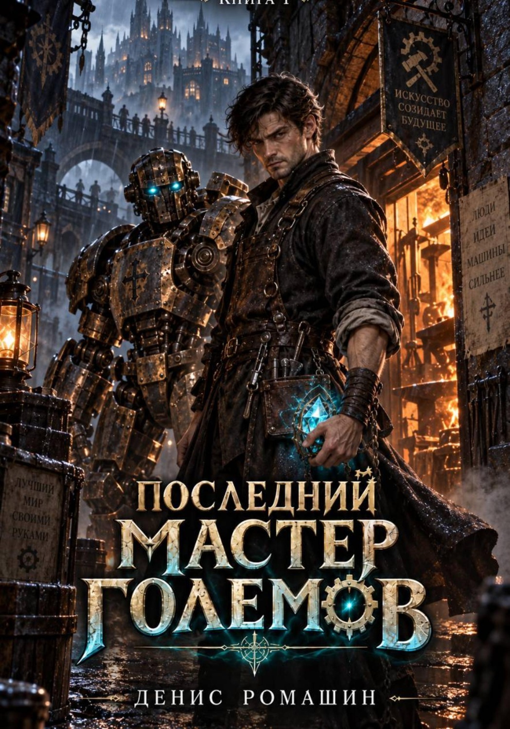 Обложка книги «Последний мастер големов»