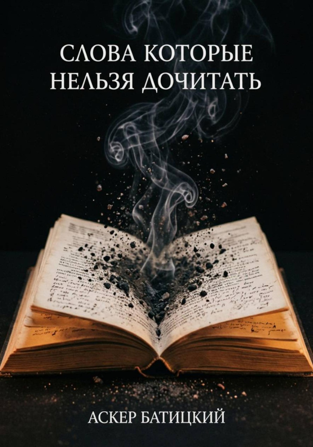 Обложка книги «Слова которые нельзя дочитать»