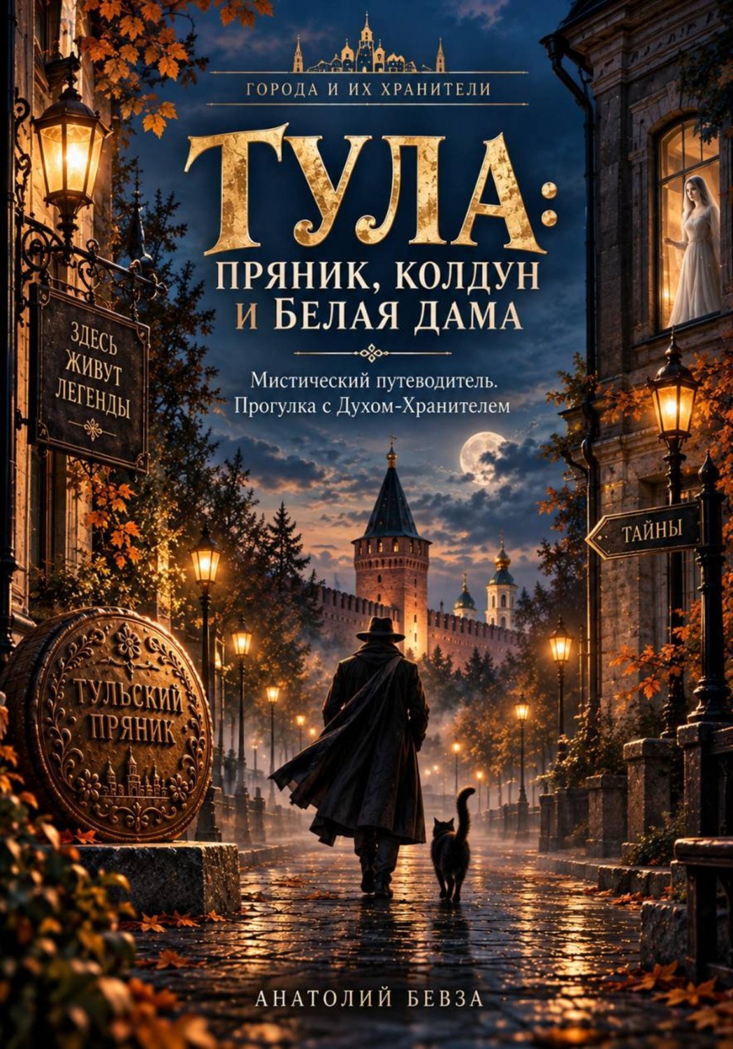 Обложка книги «Тула: пряник, колдун и белая дама»