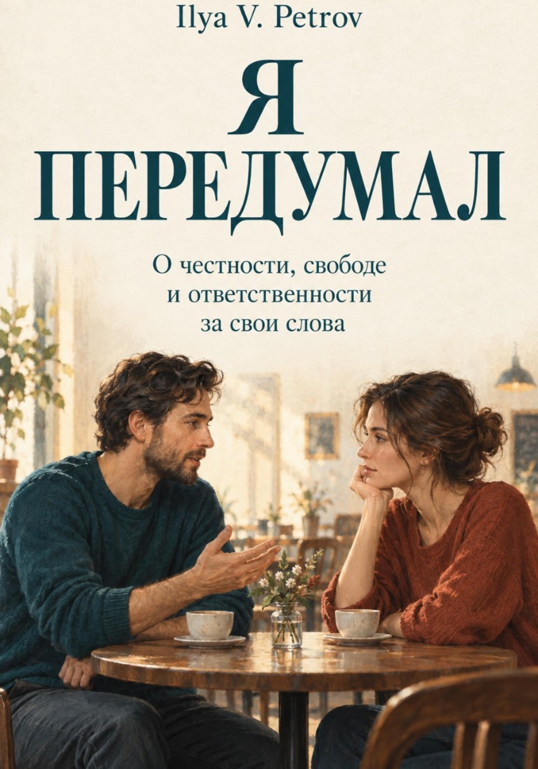 Обложка книги «Я передумал. О честности, свободе и ответственности за свои слова»