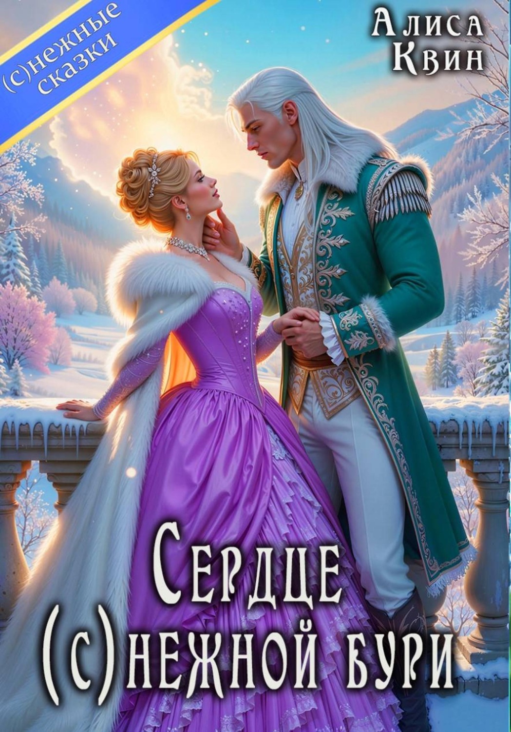 Обложка книги «Сердце (с)нежной бури»
