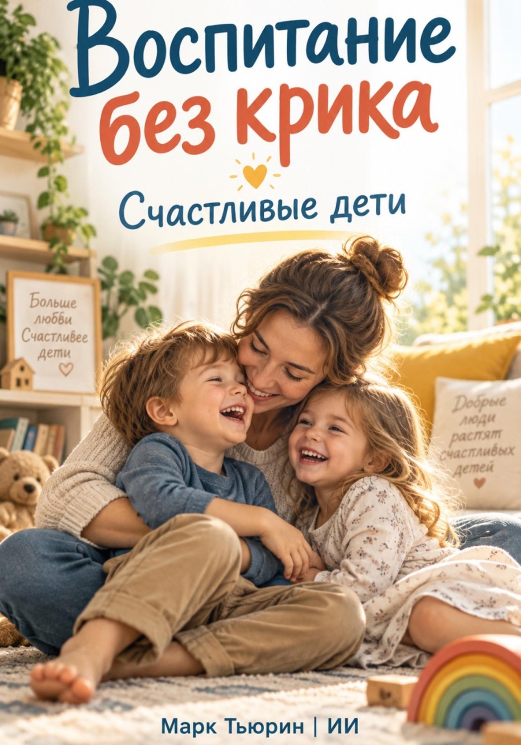Обложка книги «Воспитание без крика. Счастливые дети»
