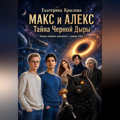 Обложка книги «Макс и Алекс: Тайна черной дыры»