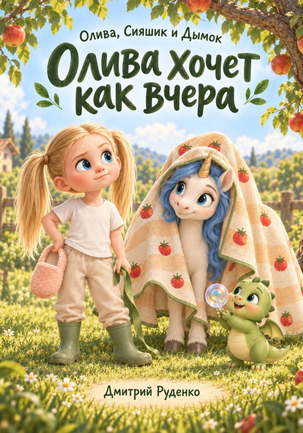 Обложка книги «Олива хочет как вчера»