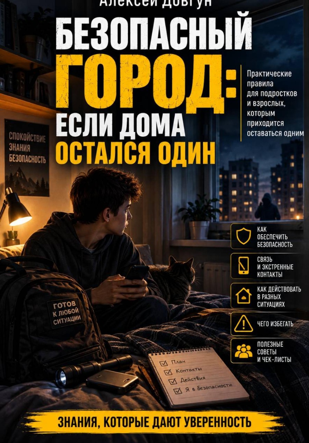 Обложка книги «Безопасный город: Если дома остался один»