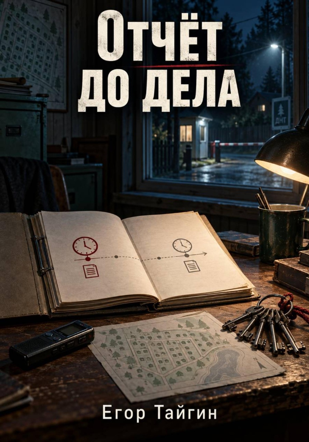 Обложка книги «Отчёт до дела»