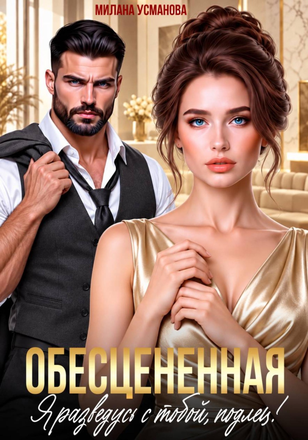 Обложка книги «Обесцененная. Я разведусь с тобой, подлец!»