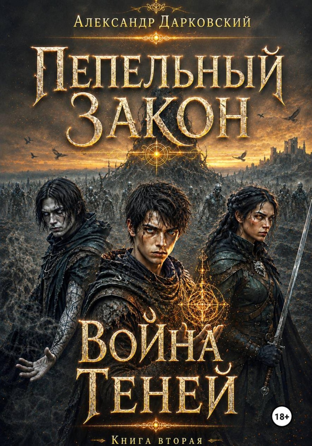 Обложка книги «Пепельный закон. Книга 2: Война теней»