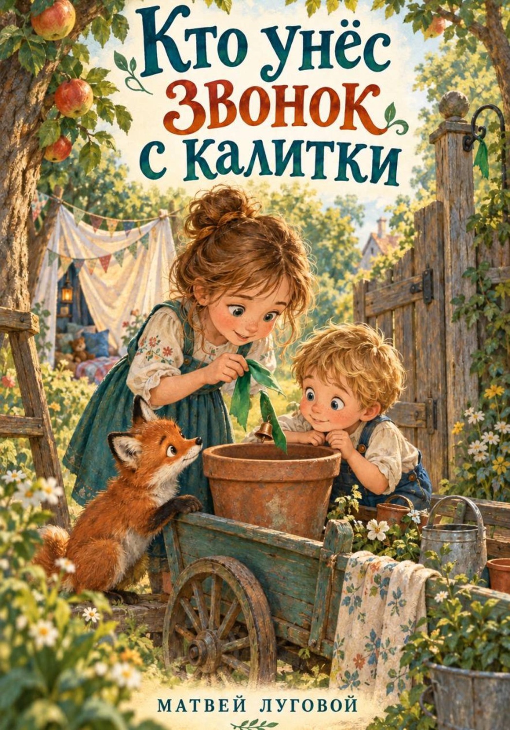 Обложка книги «Кто унёс звонок с калитки»