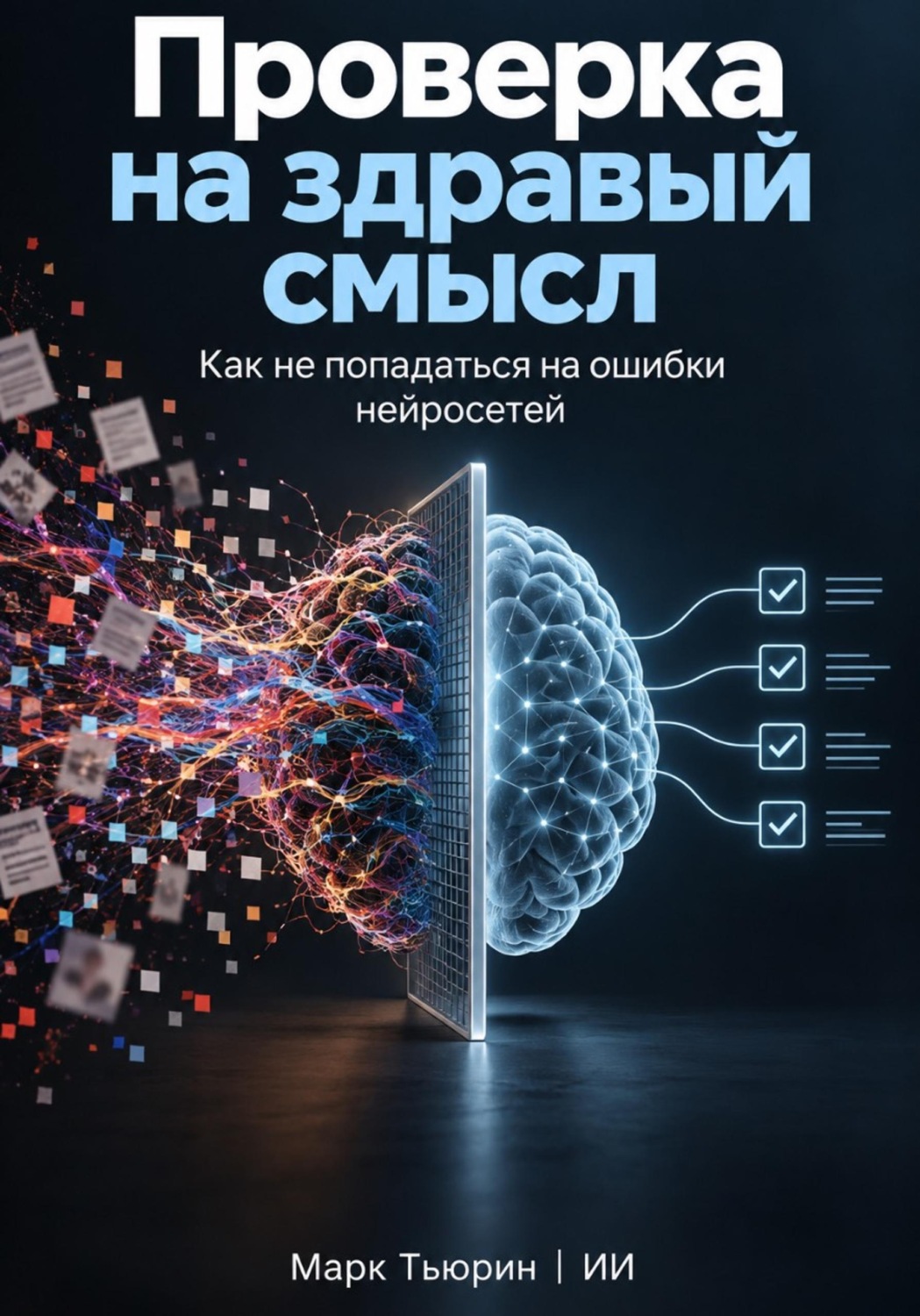 Обложка книги «Проверка на здравый смысл: Как не попадаться на ошибки нейросетей»