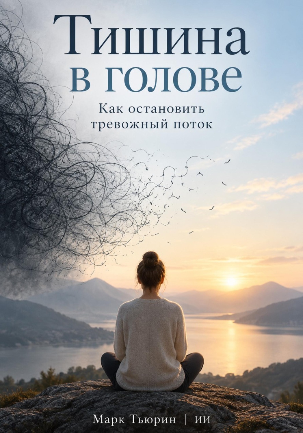 Обложка книги «Тишина в голове: Как остановить тревожный поток»