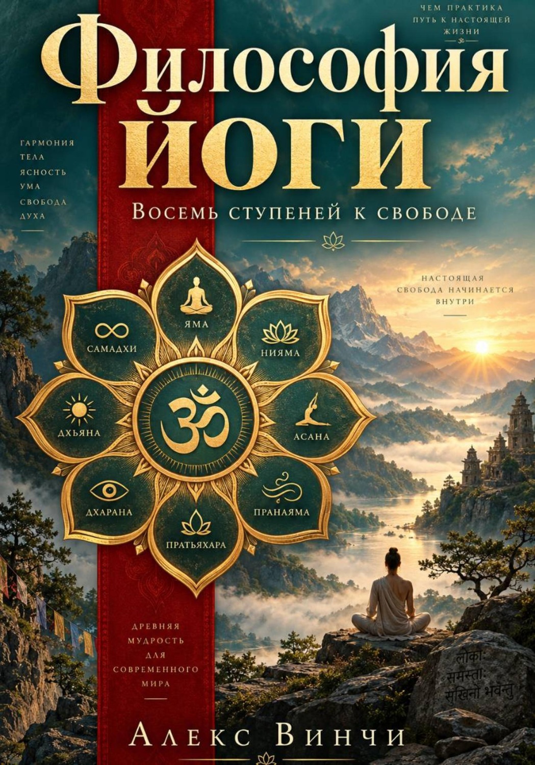 Обложка книги «Философия йоги. Восемь ступеней к свободе»