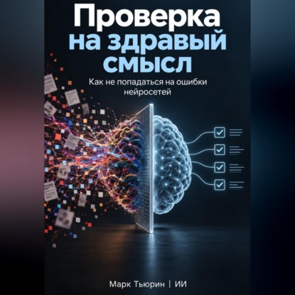 Обложка книги «Проверка на здравый смысл: Как не попадаться на ошибки нейросетей»