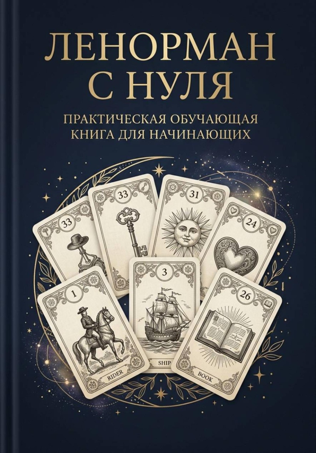 Обложка книги «Ленорман с нуля. Практическая обучающая книга для начинающих»
